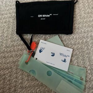 NWT Off-White Black Mask 😷